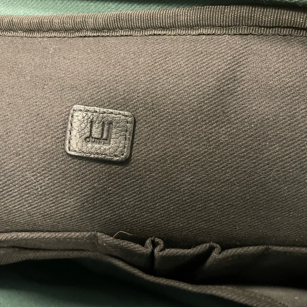 Dunhill AVORITIES messenger leather work Business Bag